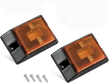 CZC AUTO LED Amber Side Marker Lights Sealed Submersible 2, 