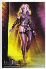 Lady Death Cybernetic Desecration #1 NM+ Naughty Descender Lex Cover Ltd 50