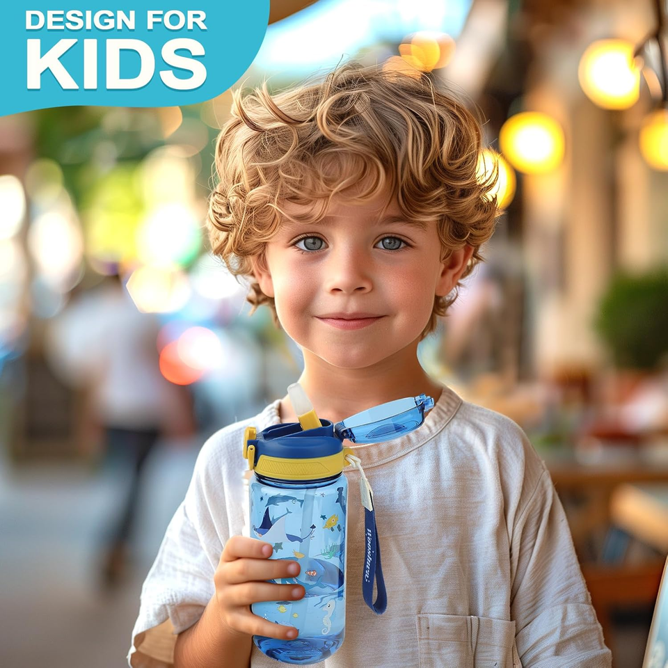 Borraccia Personalizzata Per Bambini 500 Ml In Alluminio Con Nome GEORGE