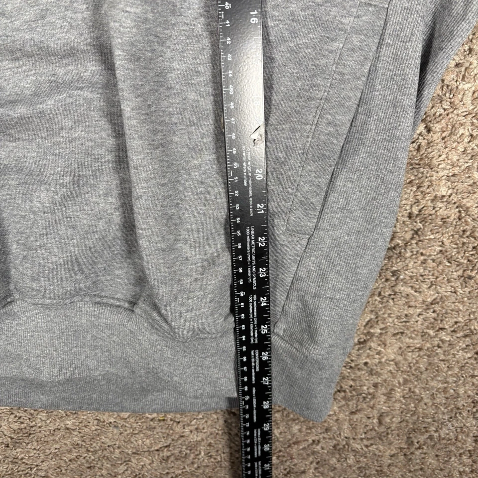 Conjunto de sudadera con capucha y joggers de lana mediana para hombre Gymshark gris gimnasio deletreado Foto 4 de 4