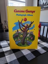 Curious George Photograph Album With 12 Pages For Photos Copyright 2000