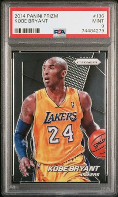 2014 PANINI PRIZM #136 KOBE BRYANT PSA 9 | eBay