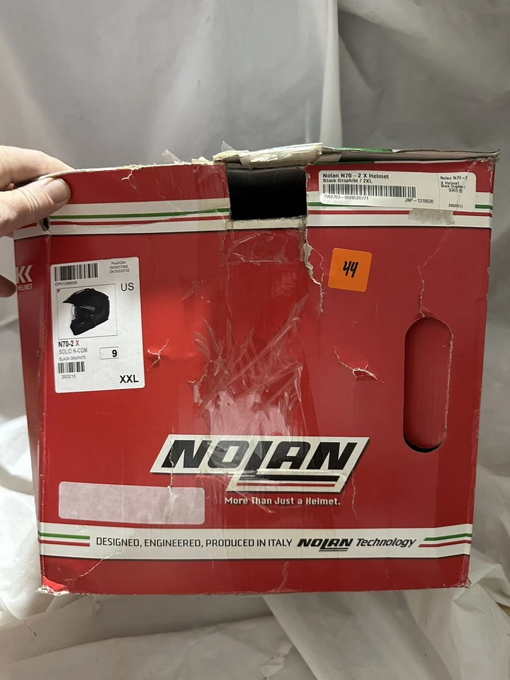 NUEVO Casco de moto Nolan N70-2 X ADV 2XL, negro grafito A Foto 2 de 4