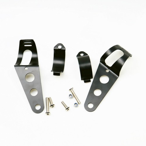 43-51mm Headlight Holder Fork Bracket For Harley Honda Yamaha Suzuki Cafe Racer - Picture 2 of 7