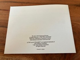 Nintendo NES Star Trek 25th Anniversary Modul mit Schuber H&uuml;lle Anleitung USA