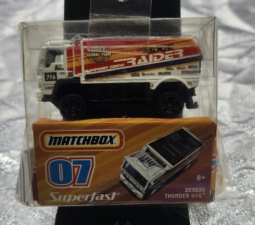 #07 Desert Thunder V16 Matchbox Superfast - Imagen 2 de 6