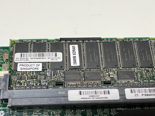 HP Proliant Server RAID Smart Array Controller P600 370855-001 w/ 256MB SDRAM - Picture 3 of 3
