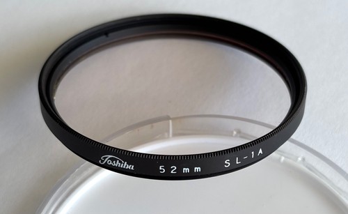 Toshiba 52mm Skylight (1A) Filter Genuine Original with Plastic Case