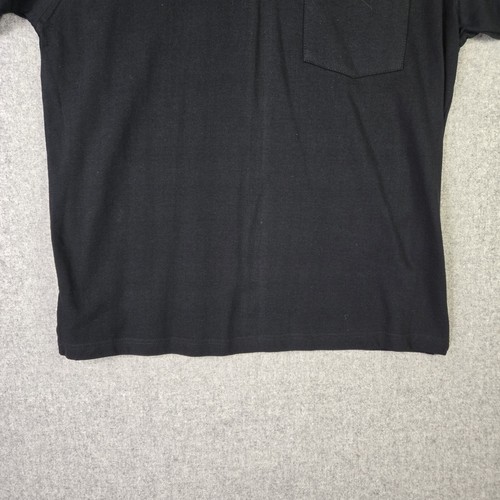 Polo Goodrich Checkered Collar/ Sleeve Men's Size M Black Shirt Diport USA EUC - Picture 8 of 10