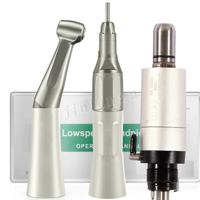 NSK Style Dental Slow Low Speed Handpiece Straight/Air Motor/Contra Angle S[