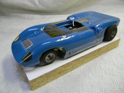 scratch built slot car chassis