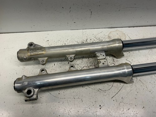 Yamaha xv1000 xv 1000 Virago Front Forks / Suspension Assembly / NICE CHROME - Picture 2 of 9