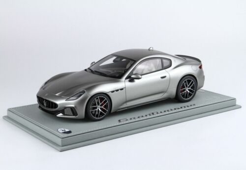 MASERATI GRANTURISMO TROFEO 2023 GRIGIO GT 1/18 BBR P18227B-VET ED. LIM 60PZ - Foto 2 di 9
