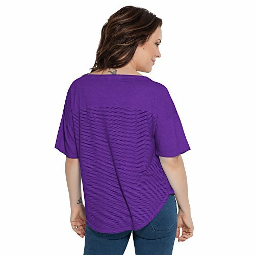 Camiseta NBA Toronto Raptors Adulto Mujer Touch S Base Reversible, X-Grande, Púrpura - Imagen 2 de 3