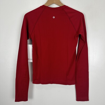NWT LULULEMON Swiftly Tech Long Sleeve Top 2.0 Race Length Dark