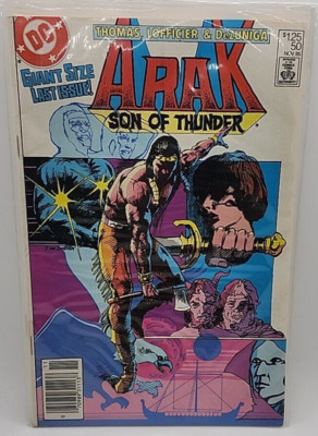 Arak Son of Thunder #50 DC Comics 1985