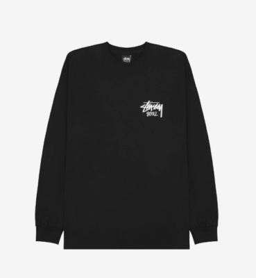 STUSSY STOCK SEOUL LS TEE ブラック S Stussy Stock Seoul LS T-Shirt Black 2024 3993877/3993980 100