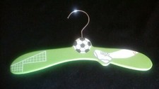 Child Hand Painted Green Soccer Hanger ZM INT'L 2001 Chicago 12" Long