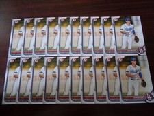 2022 Bowman Draft Sean McLain #BD-50 1st Year Rookie Card Lot of 20-DODGERS