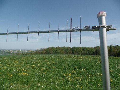 11 El. 1296 MHz 23 cm Yagi Antenne zweiteilig ATV Amateurfunkantenne N Buchse. - Bild 7 von 13