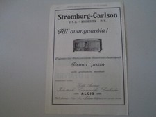 advertising Pubblicità 1929 RADIO STROMBERG CARLSON USA ROCHESTER