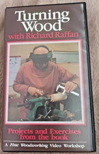 VHS Video - TURNING WOOD with Richard Raffan -  Woodworking - PAL VCR