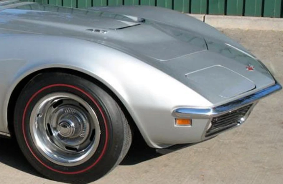 Coche de carreras Corvette Chevy StingRay clásico Hot Rod 1:18 promoción 12 1970 1969 1971 24 Foto 2 de 4