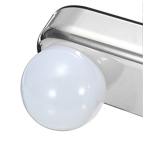 NEW 12V Portable Mirror Makeup Light 4 LED Bulbs Super Bright Lights For Makeup - Picture 12 of 14
