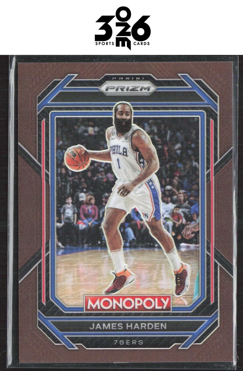 James Harden 2022-23 Panini Prizm Monopoly Brown #68 #/249