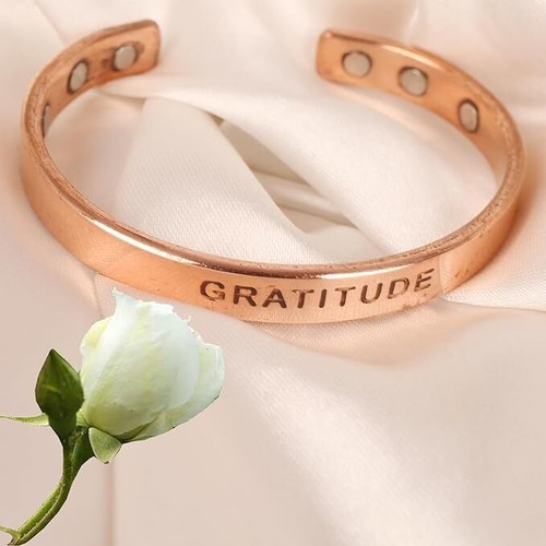 Copper Engraved Magnetic Bracelets Adjustable Bracelet Best Friend Mom Sister - Picture 63 of 86