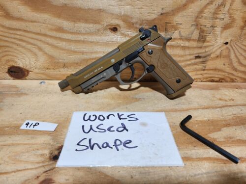 Used Beretta M9A3 Full Auto 4.5MM Blowback CO2 BB Gun Auction #91P