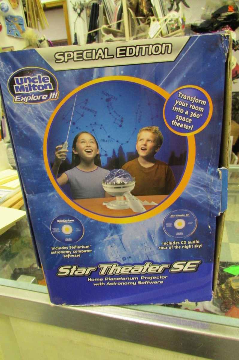 スターシアターホーム プラネタリウム Uncle Milton ジャンク Uncle Milton 2002 Star Theater 2 Home Planetarium Umlx2002