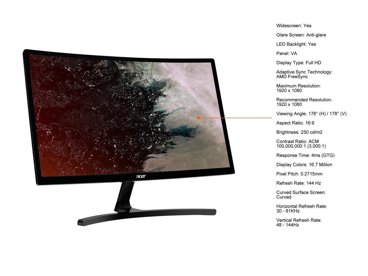 Acer ED242QR Abidpx 23.6\