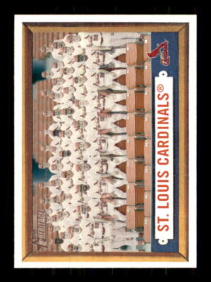2006 Baseball Topps Heritage St. Louis Cardinals TC St. Louis Cardinals #243