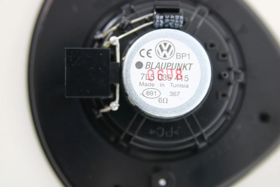 Porsche Cayenne S 957 Door Speakers Loudspeakers Blaupunkt Set Front 7L5035561 - Image 4 of 4