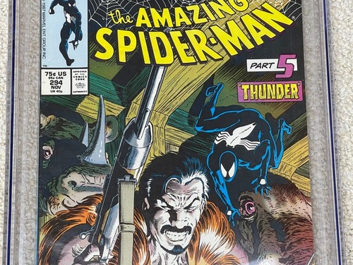 Amazing Spider-Man #294 CGC 9.6 {1987} ""Morte" di Mike Zeck di Kraven il cacciatore - Foto 3 di 12