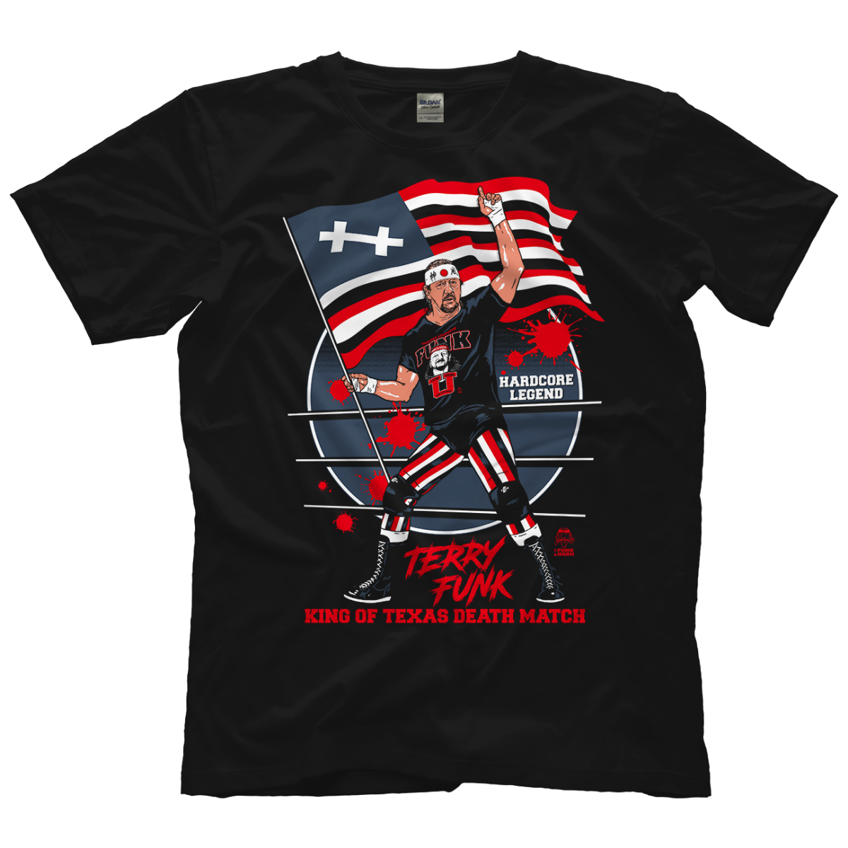 Terry Funk - Double Cross Ranch T-Shirt | eBay