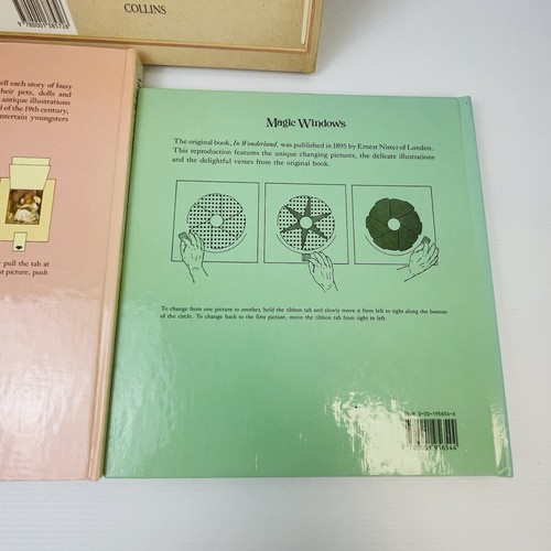 Vintage Ernest Nister Reproduction Antique Revolving Picture Books Set of 5 - Picture 12 of 22