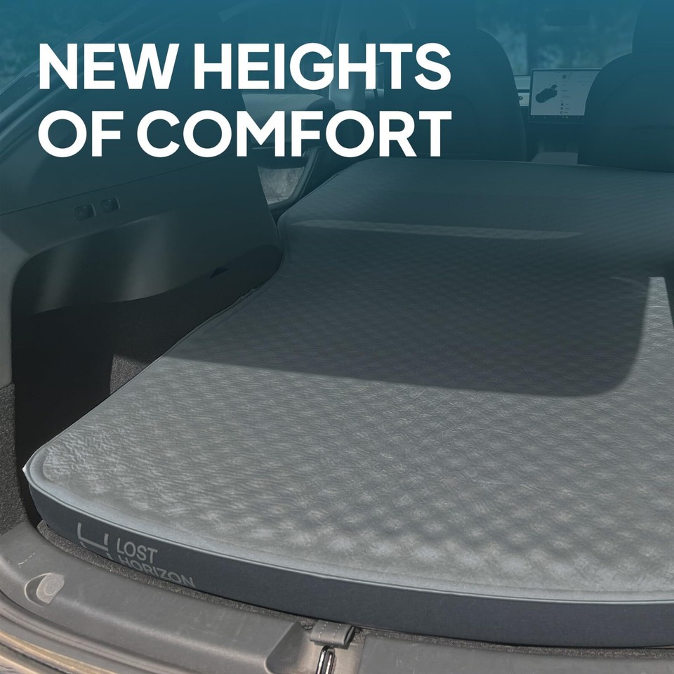 Tesla Model Y Camping Air Mattress Foam with Pump Sleeping bag