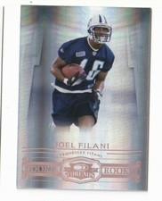 2007 JOEL FILANI DONRUSS THREADS BRONZE HOLOFOIL ROOKIE 230/250 CARD 162. rookie card picture