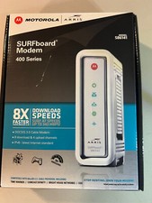 Motorola Arris SB6141 SURFboard Modem 400 Series 8X New In Box DOCSIS 3.0
