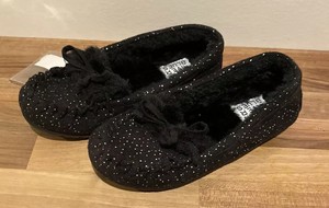 sapato preto com glitter