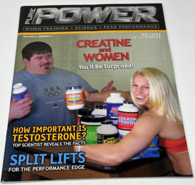 Pure Power Weightlifting Magazine May 2002 Vol. 2 Num. 3 Creatine and Women