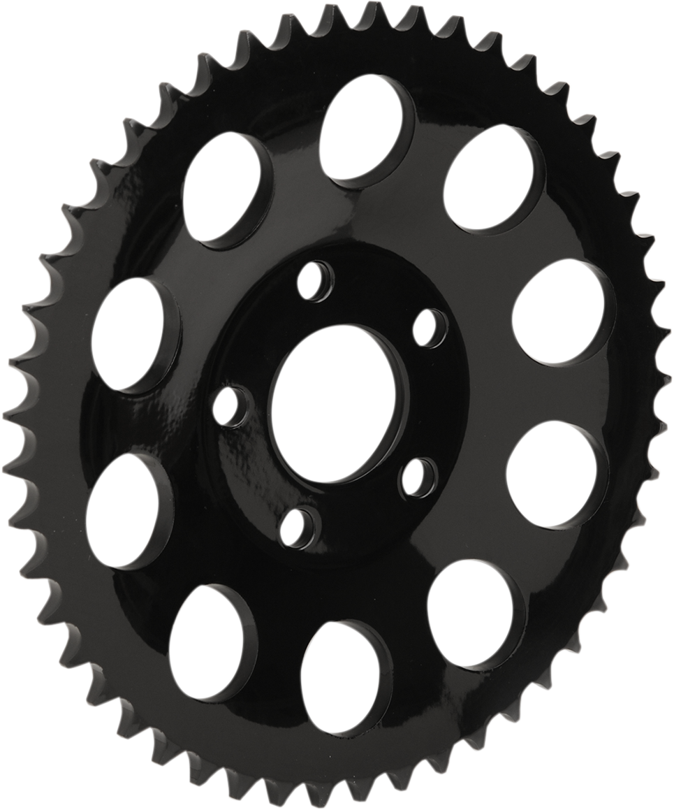 1210-1838 Gloss Black 530 Chain Conversion Rear Sprocket Harley 92