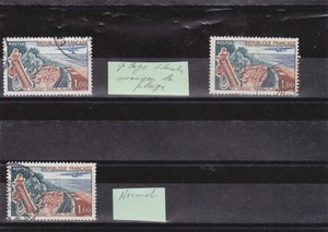 Details About Stamps France Le Touquet Paris Plage Cancelled With Varieties No 1355 1962 Show Original Title