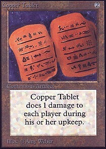MTG - Copper Tablet Alpha