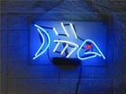 Fish Bones Acrylic Neon Sign 14"x7" Lamp Light Glass Poster Display Gift Z848