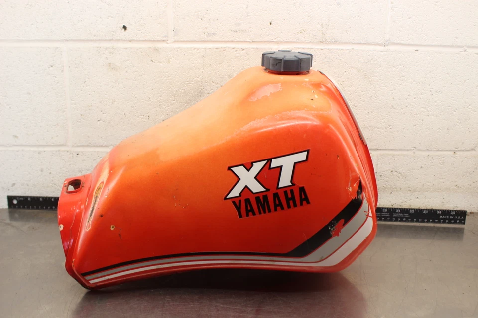 Yamaha XT550 1983 pila de tanque de combustible de gasolina depósito de gasolina O974 Foto 3 de 4