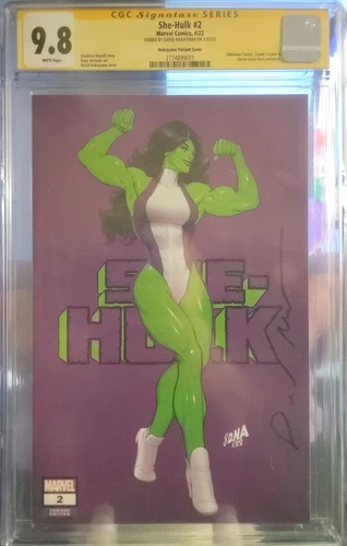 She-Hulk #2 - David Nakayama - Signed CGCSS 9.8