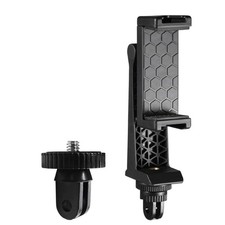 Tripod Phone Mount Universal Smartphone Adapter 2 Cold Shoe 360 Rotation Clamp